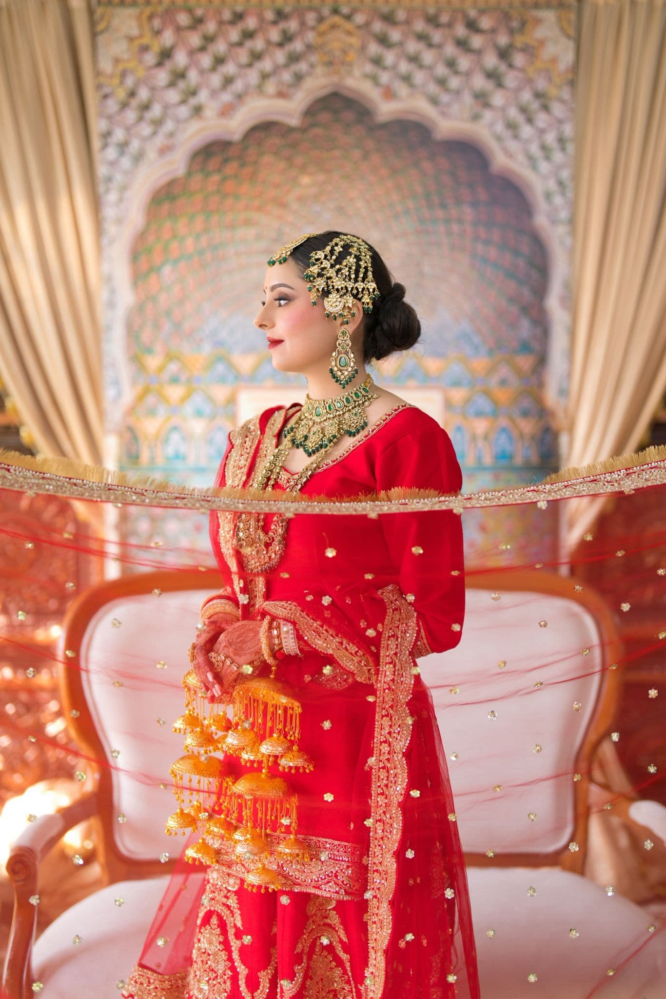 Bridal Radiance in Motion